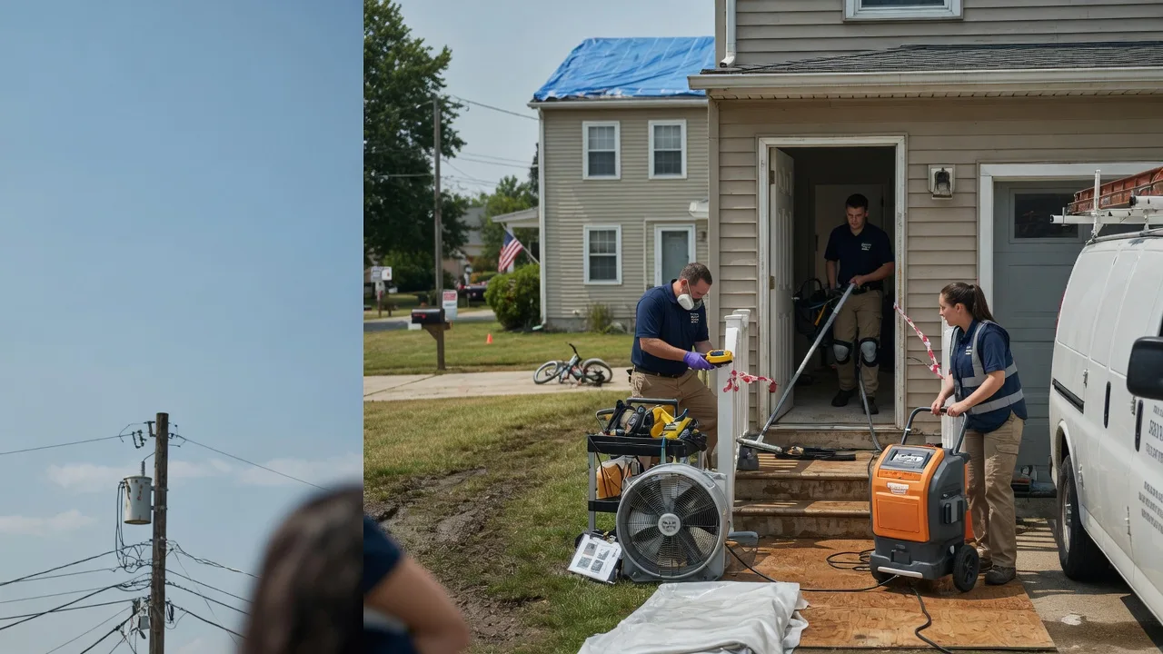Water Damage Repair in Le Roy, WV near me
